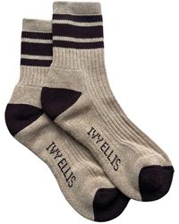 Ivy Ellis - 1/4 Vintage Cotton Sport Sock - Lyst