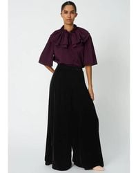 Stella Nova - Velvet Volume Pants - Lyst