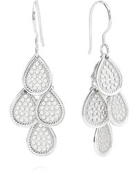 Anna Beck - Classic Beaded Chandelier Earrings - Lyst