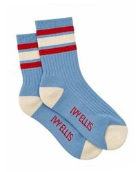 Ivy Ellis - 1/4 Vintage Cotton Sport Sock - Lyst