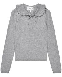 Munthe - Livo Wool Blend Top - Lyst