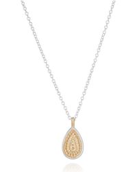 Anna Beck - Signature Beaded Single Drop Pendant Necklace - Lyst