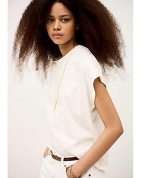 Ba&sh - Allia Organic Cotton T-Shirt - Lyst