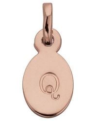 Kirstin Ash - Bespoke Alphabet 'Q' Charm - Lyst
