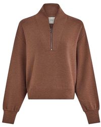 Varley - Davidson Zip Sweatshirt - Lyst