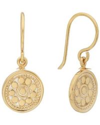Anna Beck - Circle Drop Earrings - Lyst