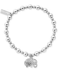 ChloBo - Small Ball Elephant Bracelet - Lyst