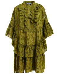 Essentiel Antwerp - Jimminy Broderie Anglaise Dress - Lyst