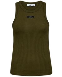 Haute L'Amitié - Rib Badge Tank Top - Lyst