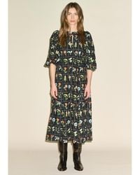 SAMDI - Dahlia Cotton Embroidered Dress - Lyst