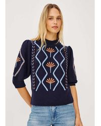 Rails - Addy Embroidered Jumper - Lyst