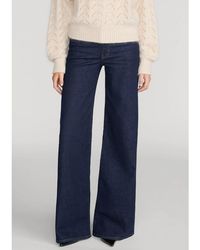 FRAME - The Palace Wide Flare 34" Jean - Lyst