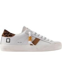 Date - Hill Low Calf Trainers - Lyst