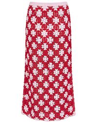 Les Tricots de Léa - Jouny Cotton Crochet Skirt - Lyst