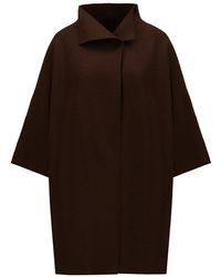 Harris Wharf London - Kimono Mantle Coat - Lyst