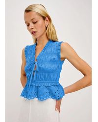 Rails - Martine Shirred Top - Lyst