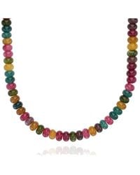 Anna Beck - Multi-Colour Jade Beaded 18" Necklace - Lyst