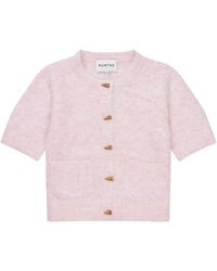 Munthe - Locca Alpaca Blend Cardigan - Lyst
