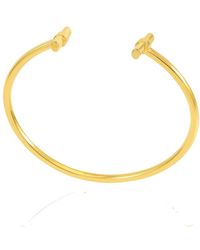 Rachel Jackson - T Bar Bangle Bracelet - Lyst