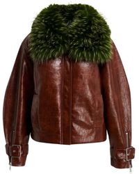 Essentiel Antwerp - Kabuki Faux Leather Jacket - Lyst
