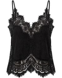 Stella Nova - Underlayer Lace Top - Lyst