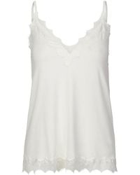 Rosemunde - Billie Lace Strap Top - Lyst