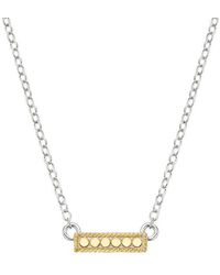 Anna Beck - Mini Bar Reversible Necklace - Lyst