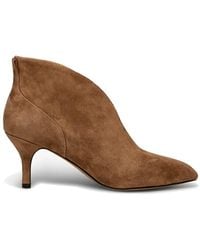 Shoe The Bear - Valentine Low Cut Suede Heel Shoe Boot - Lyst