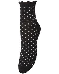 Becksöndergaard - Dotted Frilla Short Sock - Lyst