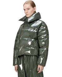 Rains - Alta Vision Waterproof Short Puffer Jacket - Lyst
