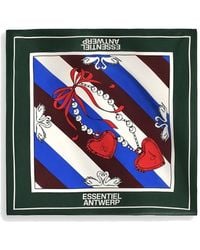 Essentiel Antwerp - Kollege Silk Scarf - Lyst