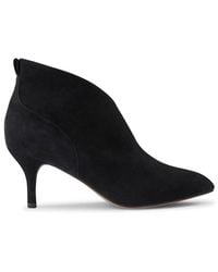 Shoe The Bear - Valentine Low Cut Suede Heel Shoe Boot - Lyst