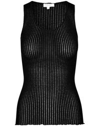 Rosemunde - Belize Silk Pointelle Tank - Lyst