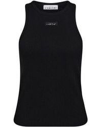 Haute L'Amitié - Rib Badge Tank Top - Lyst