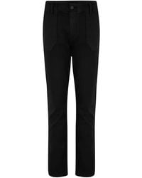 PAIGE - Mayslie Straight Ankle Jean - Lyst