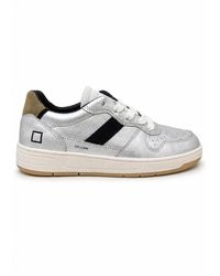 Date - Court 2.0 Leather Trainer - Lyst