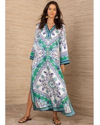 Hale Bob - Chain And Rope Print Maxi Dress - Lyst