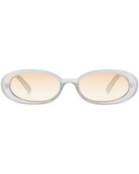 Le Specs - Outta Love Oval Sunglasses - Lyst