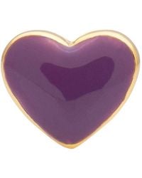Lulu - Single Love U Stud Earring - Lyst
