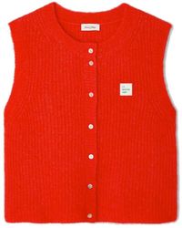 American Vintage - East Sleeveless Cardigan - Lyst