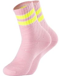 OOLY - Sporty Mesh Organic Cotton Socks - Lyst