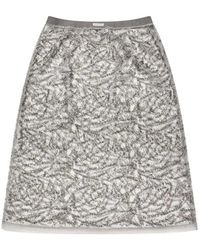 Munthe - Vatosha Sequin Skirt - Lyst
