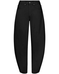 FRAME - The Bubble High Rise Barrel Leg Jeans - Lyst
