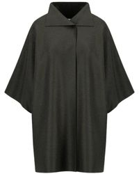Harris Wharf London - Kimono Mantle Coat - Lyst