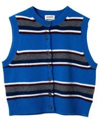 Damson Madder - Sofie Merino Wool Vest - Lyst