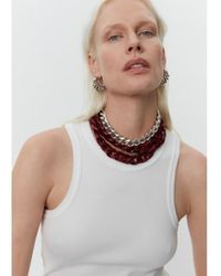 Day Birger et Mikkelsen - Alisson Ribbed Tank - Lyst