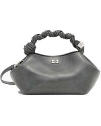 Ganni - Small Leather Bou Bag - Lyst