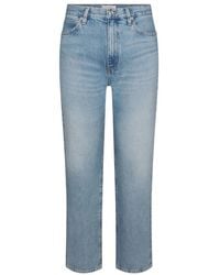 FRAME - The Hang Relaxed Straight Leg Jeans - Lyst