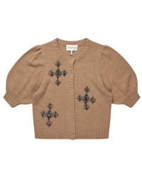 Munthe - Vocca Embellished Cardigan - Lyst