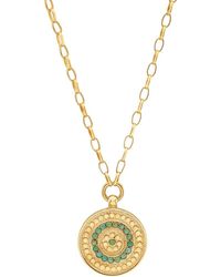 Anna Beck - Flora Medallion Necklace - Lyst